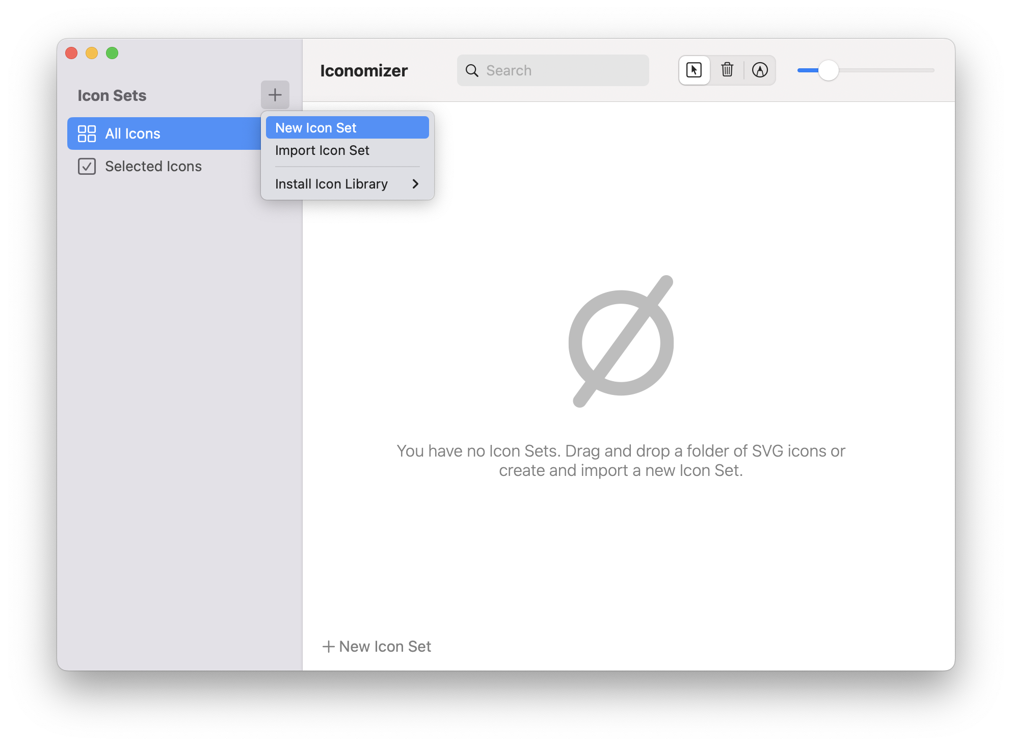 Iconomizer new icon set
